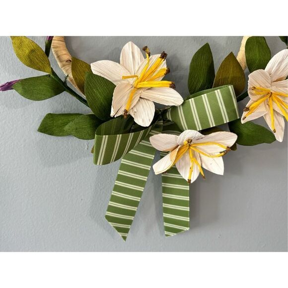 Target Threshold Bunny Floral Wreath - Picture 5 of 8